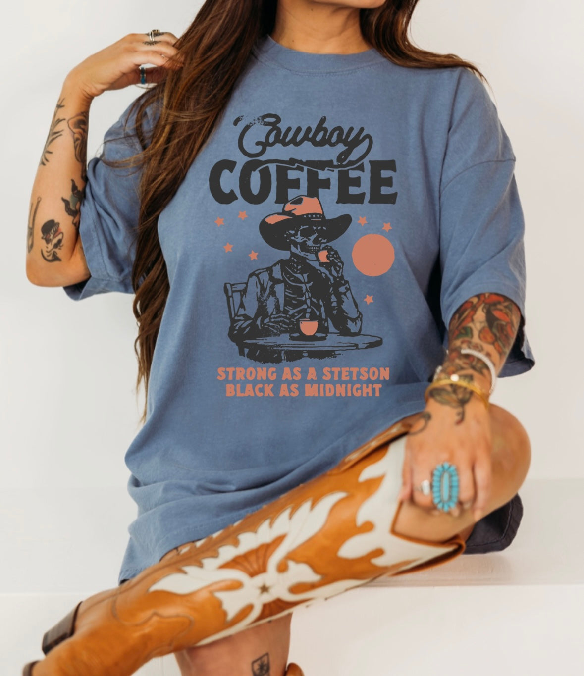 Cowboy Coffee Tee