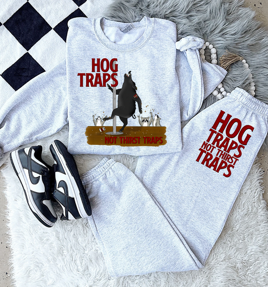 Hog Traps sweat set