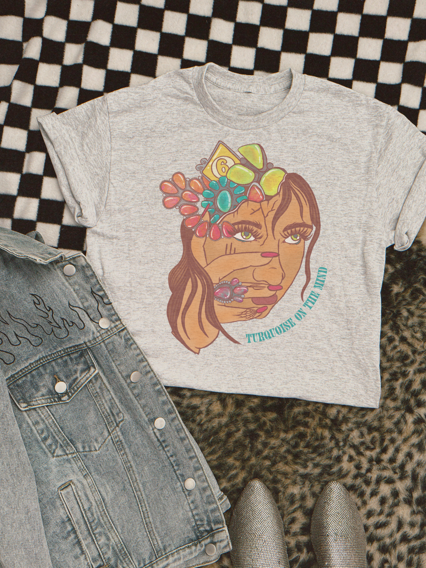 Turquoise on my Mind Tee