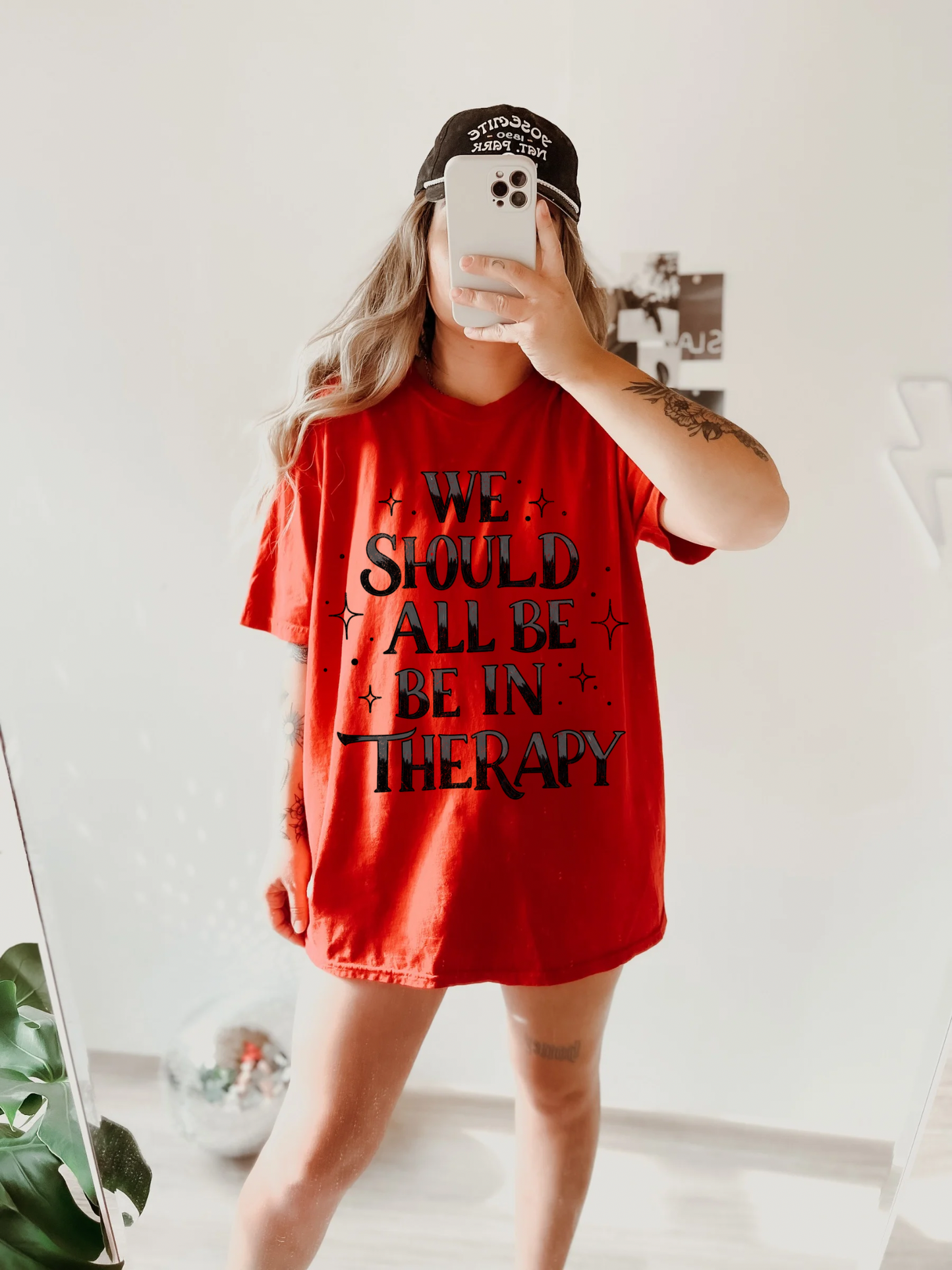 We Should all be in Therapy Tee