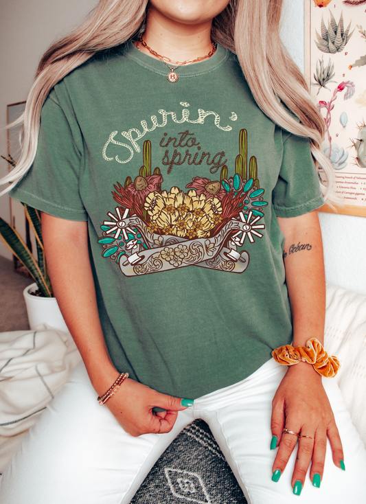 Spurin’ into Spring Tee