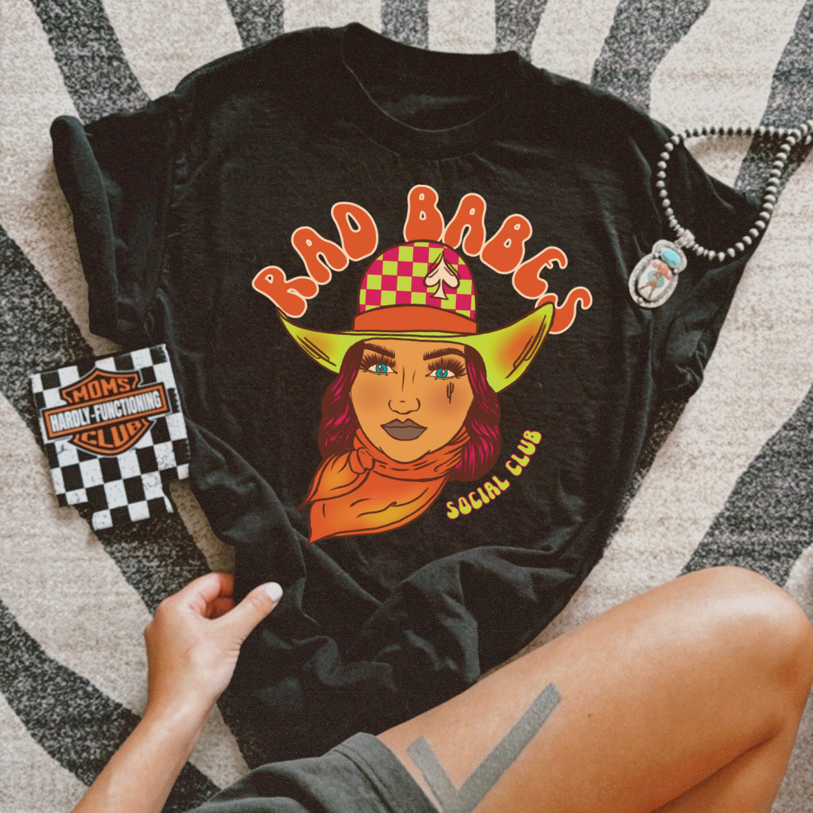 Rad Babes Social Club Tee