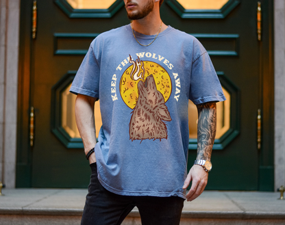 Keep the Wolves Away tee