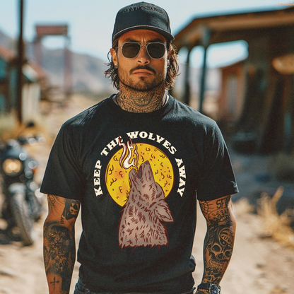 Keep the Wolves Away tee