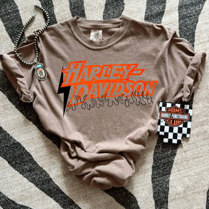 Flamin Harley Tee