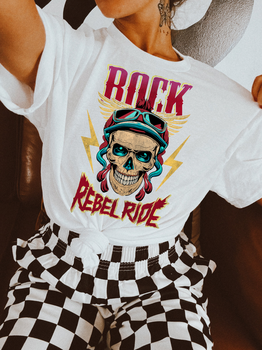 Rock Rebel Ride Tee