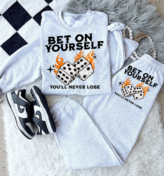 Bet on Yourself sweat set