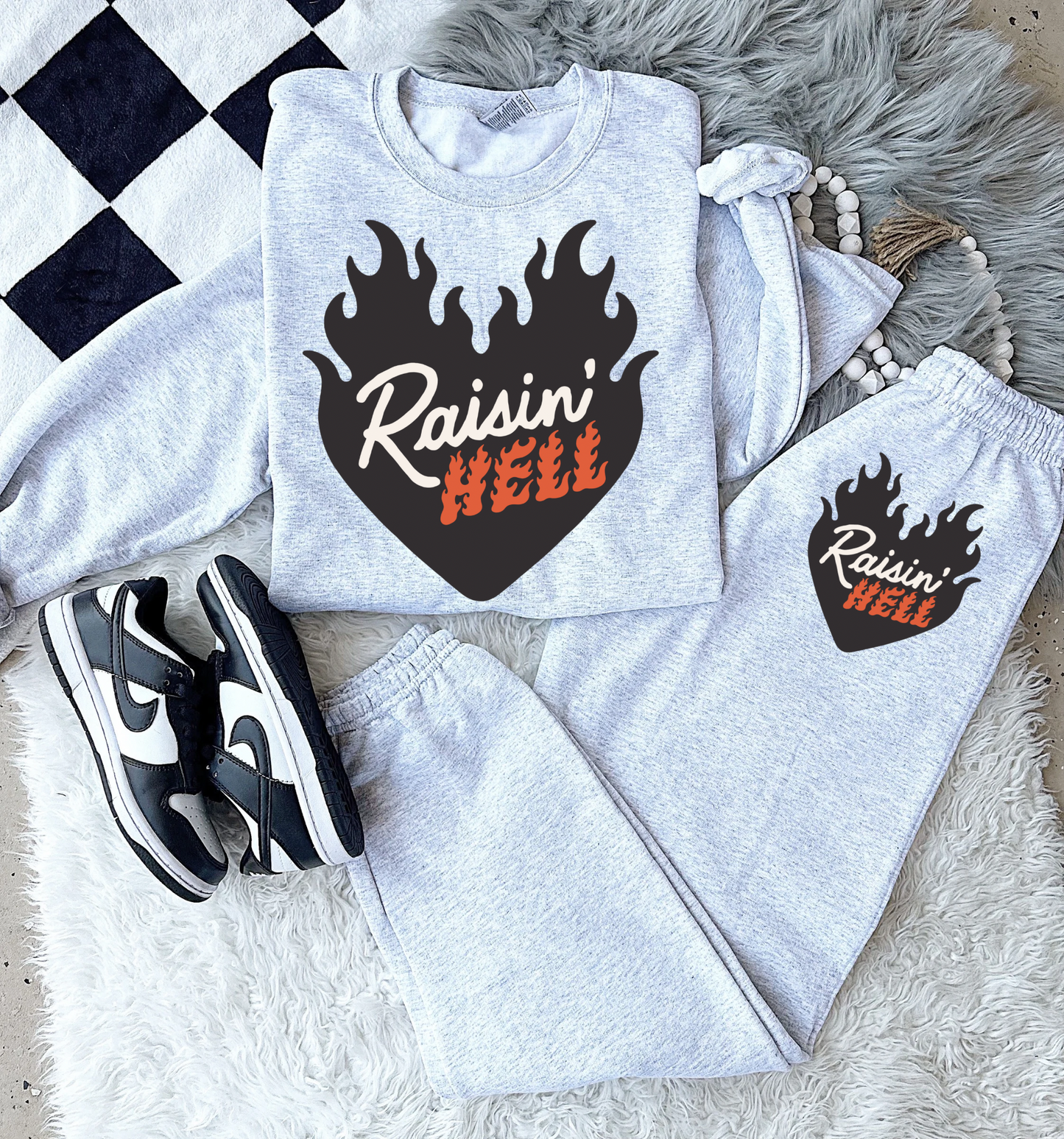 Raisin Hell Sweat set