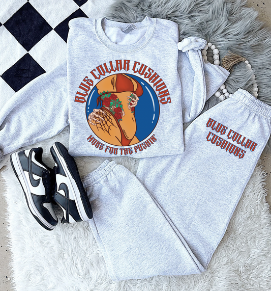 Blue Collar Cushions Sweat set