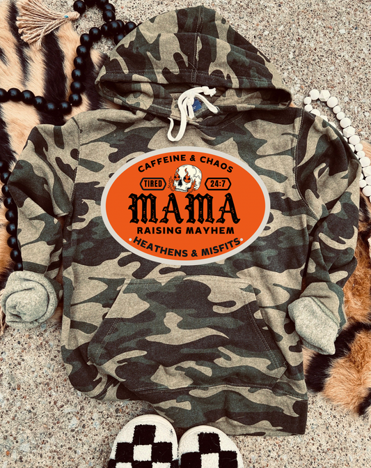 Mama Raising Mayhem Hoodie