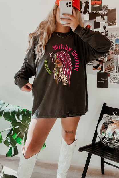 Witchy Woman Long Sleeve Tee