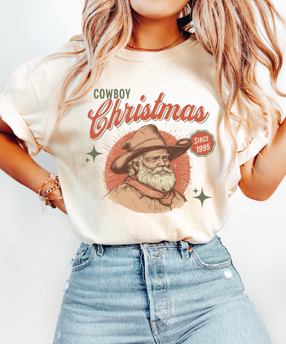 Cowboy Christmas Tee