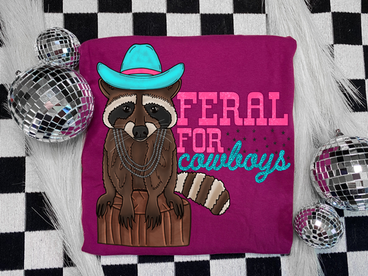 Feral for Turquoise Tee