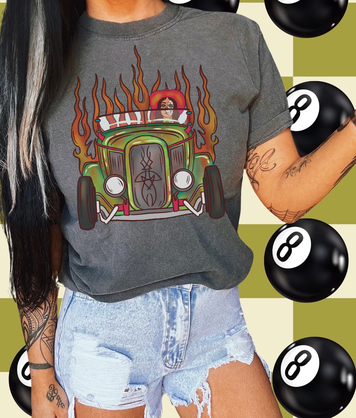 Rat Rod Babe Tee