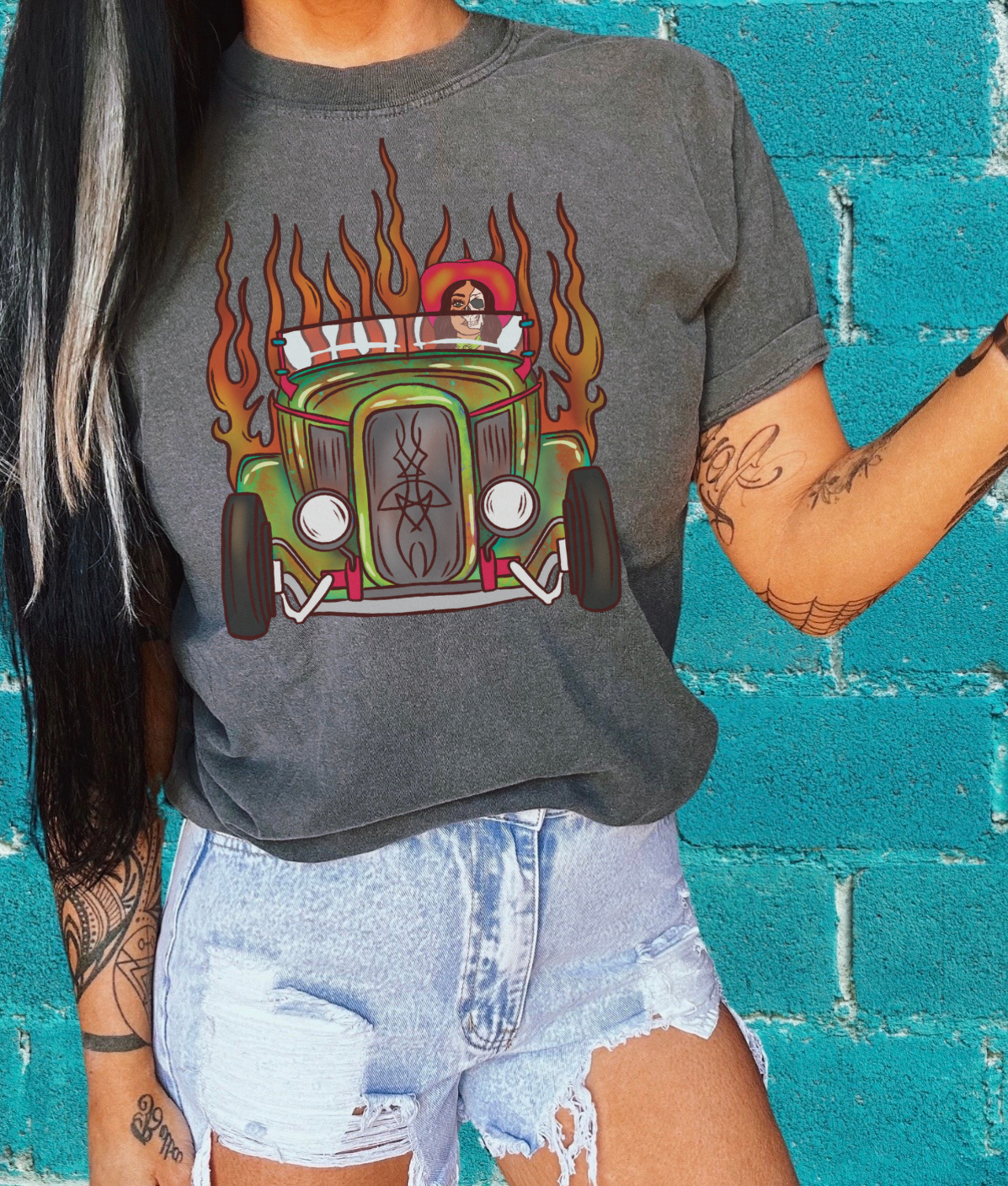 Rat Rod Babe Tee