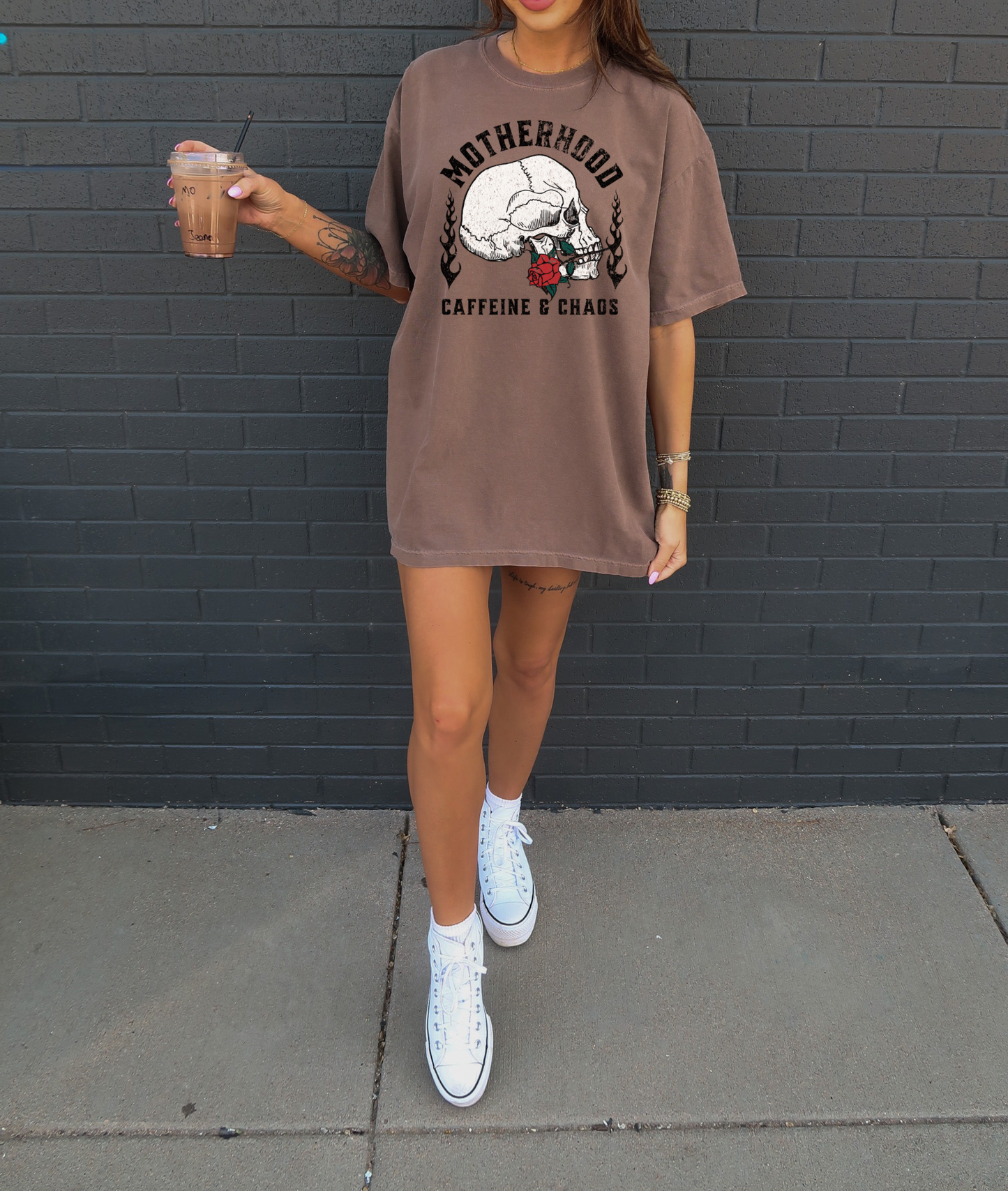 Caffeine and Chaos Tee