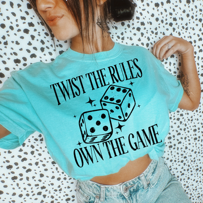 Twist the Rules tee