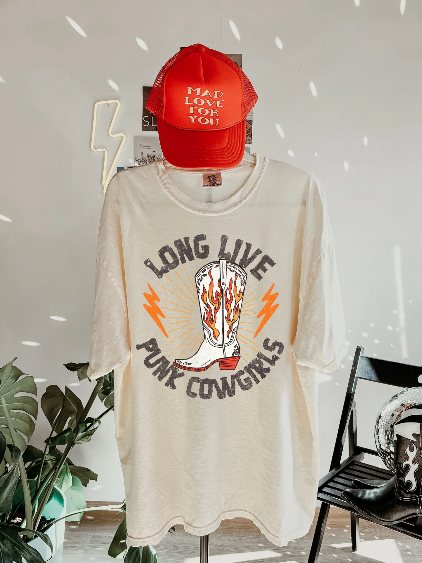 Long Live Punk Cowgirls Tee