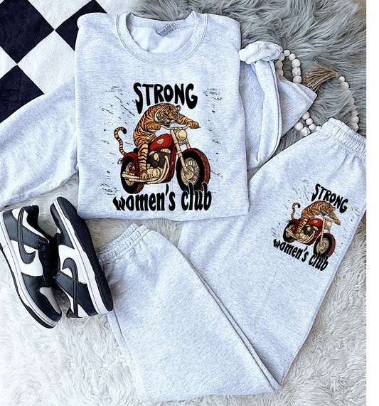 Strong Women’s Club sweat set