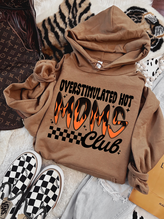 Overstimulated Hot Moms Hoodie