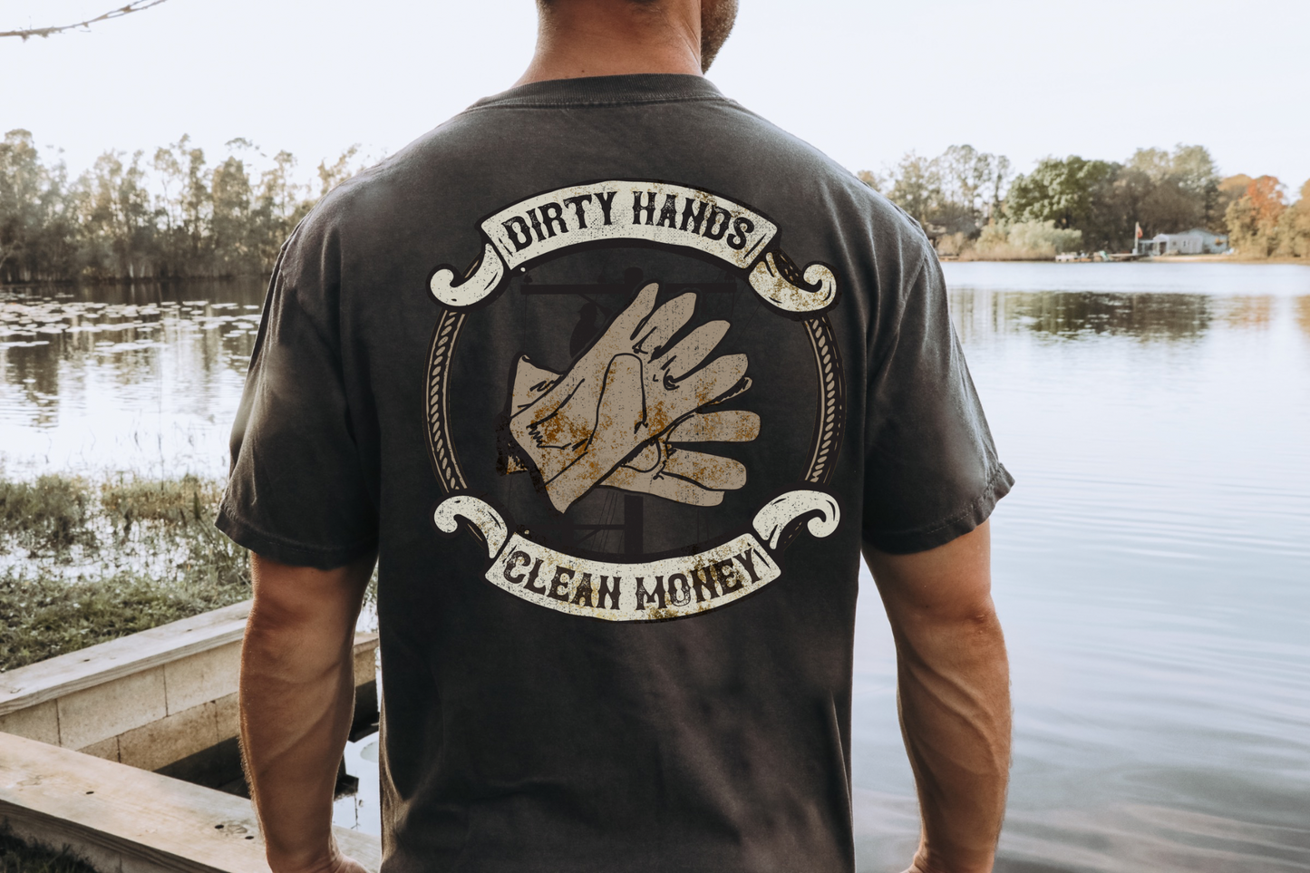 Dirty Hands Clean Money Tee