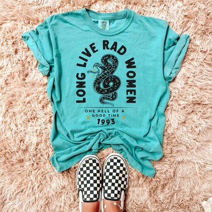 Long Live Rad Women tee