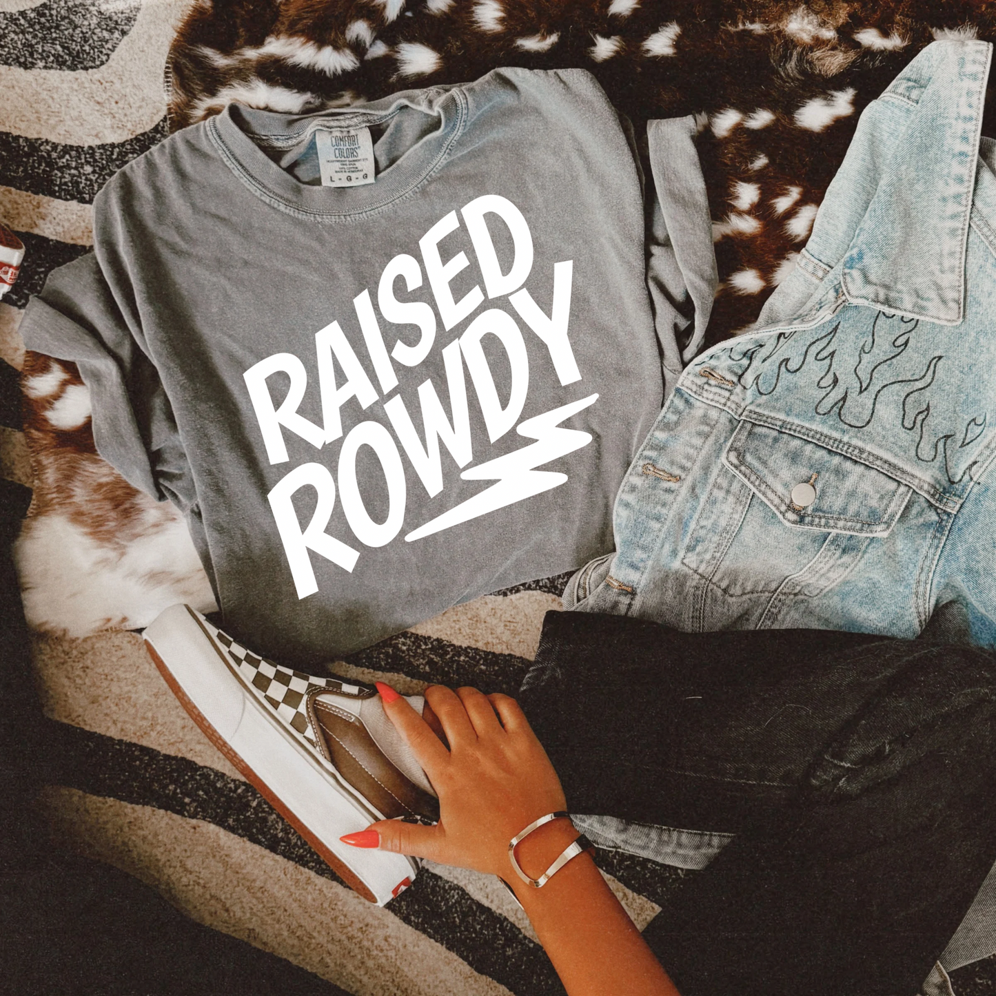 Raised Rowdy Tee