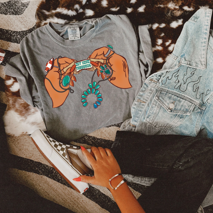 Buy More Turquoise Fortune Cookie Tee