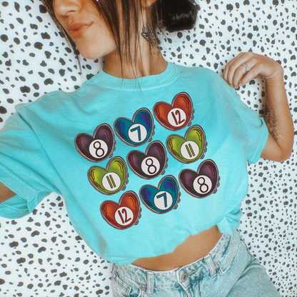 Billard Hearts Tee