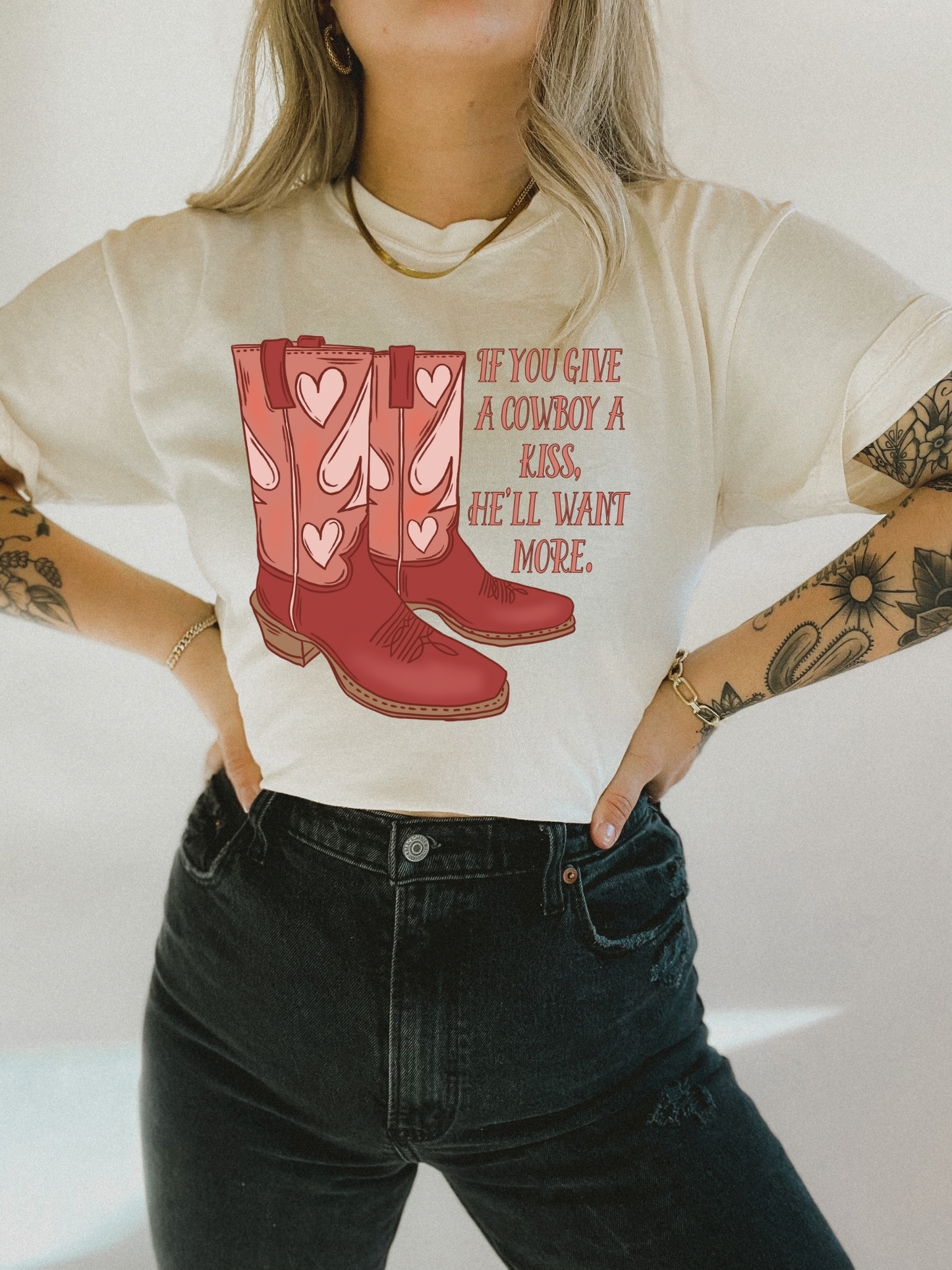 Cowboy Kiss Tee