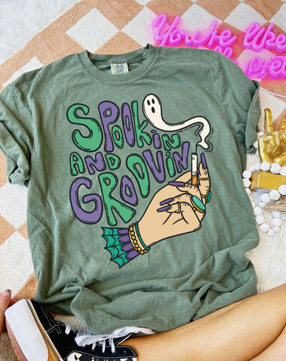 Spookin & Groovin Tee