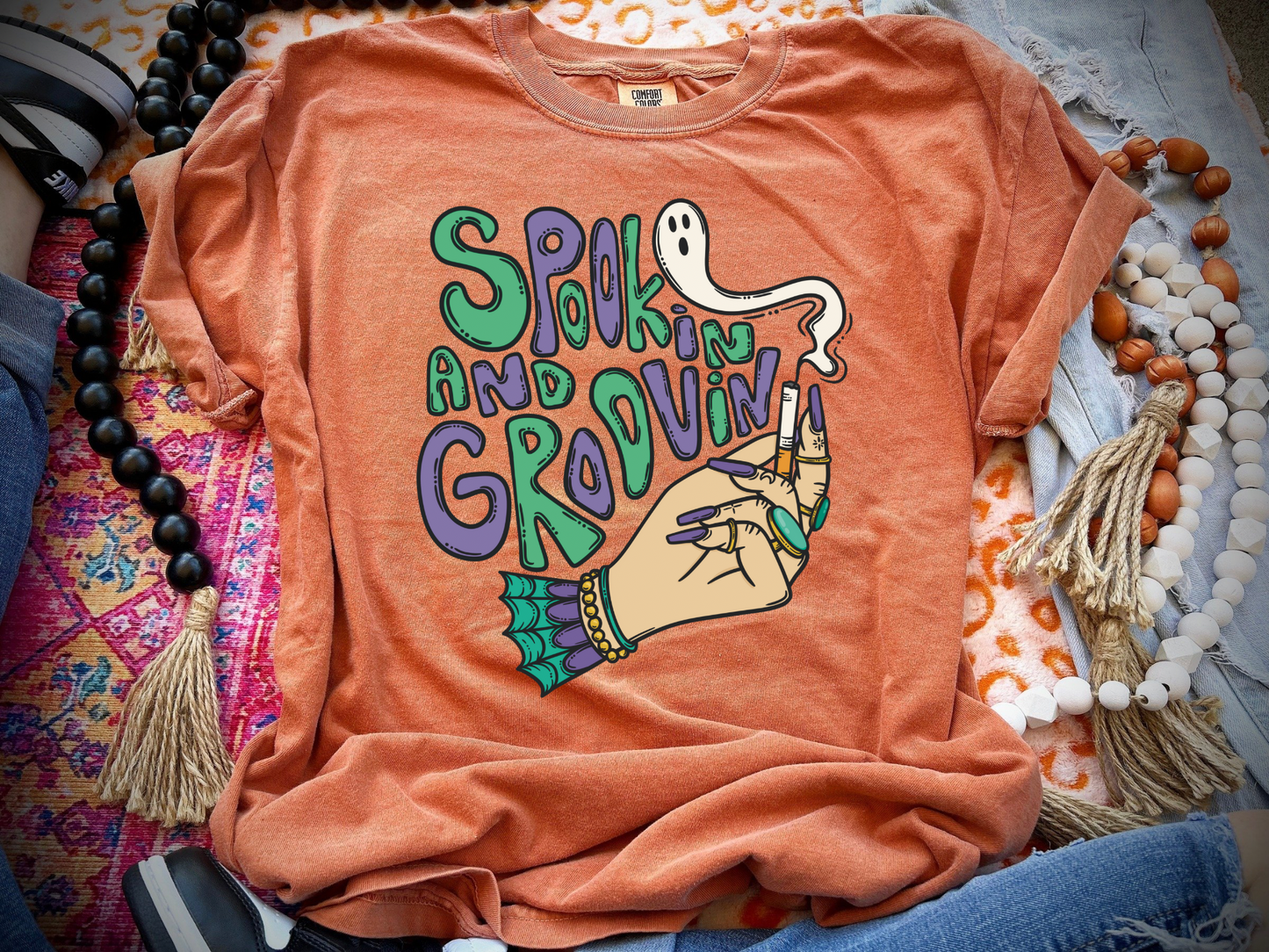 Spookin & Groovin Tee